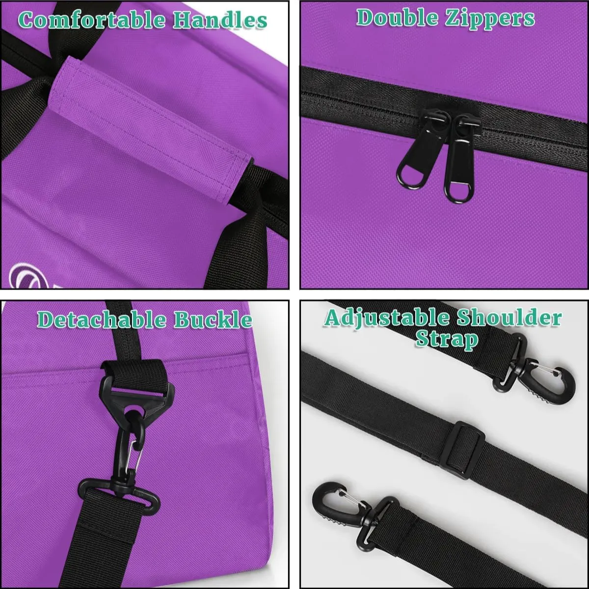 Custom Karate Sports Gym Bag for Girls Boys, Overnight Duffel Bags Cheerleader for Kids Personalized Dance Bag, Gymnastics Duffel Bag - Taekwondo