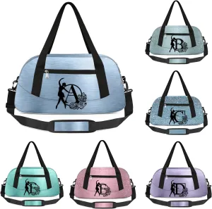 Custom Kids Dance Duffel Overnight Bag Personalized Dance Bag Travel Duffel Bag for Girls Boys Customized Kids Gifts