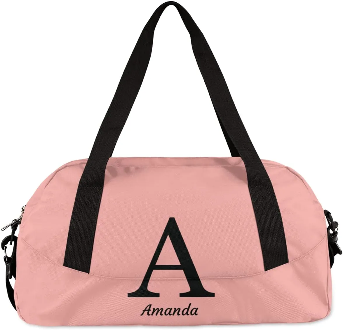 Custom Kids Duffel Overnight Bag Personalized Your Name or Text Kids Duffel Bag for Girls Boys Customized Kids Gifts