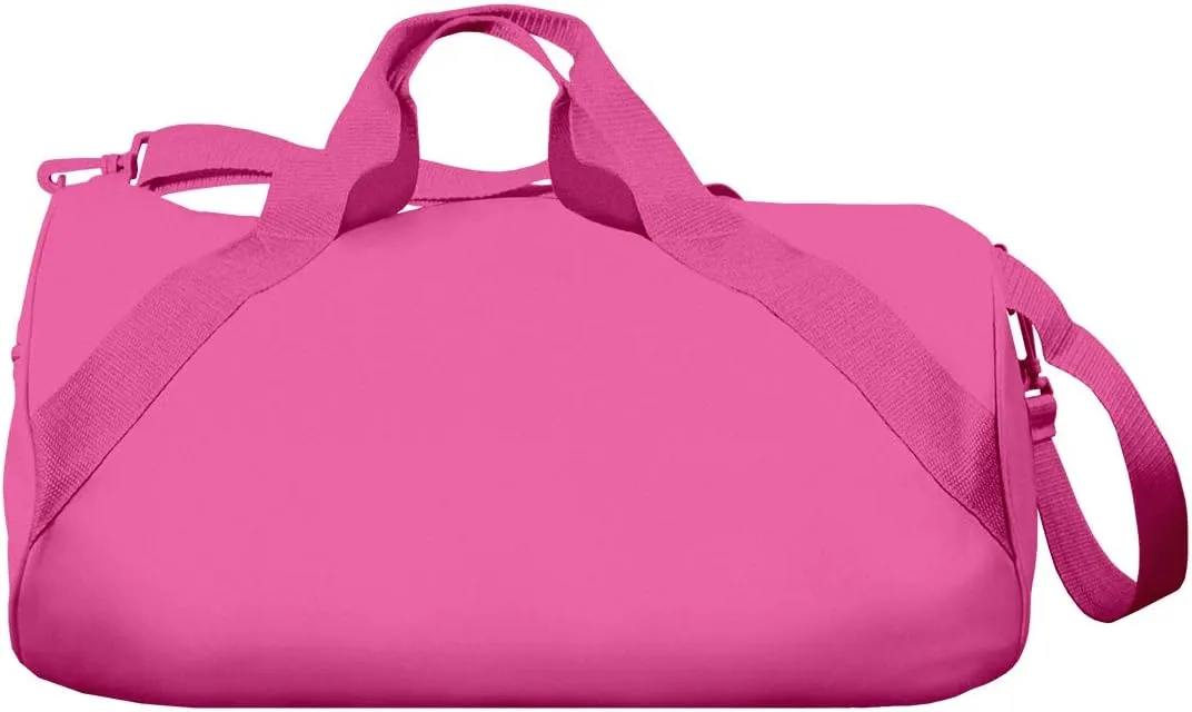 CustomizedGirl Personalized Duffle Gym Bag - Gym Bag for Women, Polyester Duffle Bag for Men with Detachable & Adjustable Shoulder Strap, Cheer Bag with Custom Name & Side Zipper Compartment