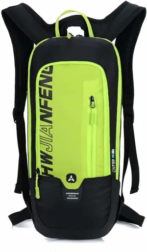 Cycling Backpack, 10L Bicycle Backpack Waterproof Breathable Bag for Outdoor Travel Hiking Climbing Biking Running Skiing (Green.)