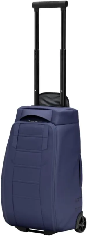 Db Journey The Hugger Roller Bag - Durable Rolling Duffle Bag with Wheels and Handle, Wheeled Luggage & Travel Bag, Interior Pockets, Hook Up System, 40L - Blue