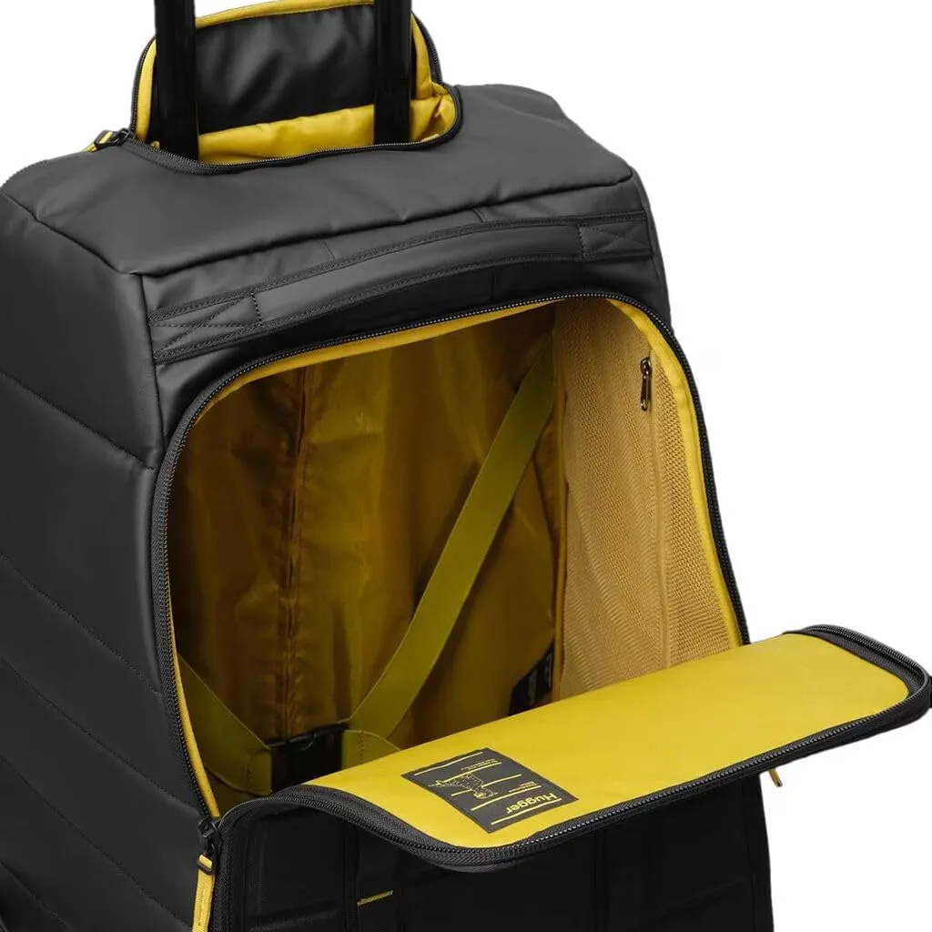 Db Journey The Hugger Roller Duffle Bag - Durable Wheeled Luggage with Handle, Interior Pockets, Hook Up System, 90L - Db x Chris Burkard