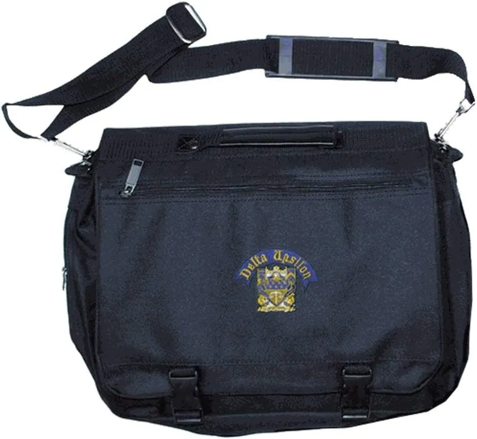 Delta Upsilon DU Messenger Bag