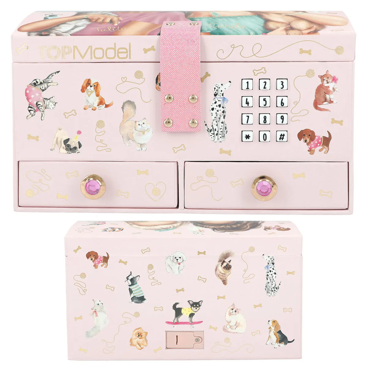 Depesche Topmodel Big Jewellery Box with Code and Sound