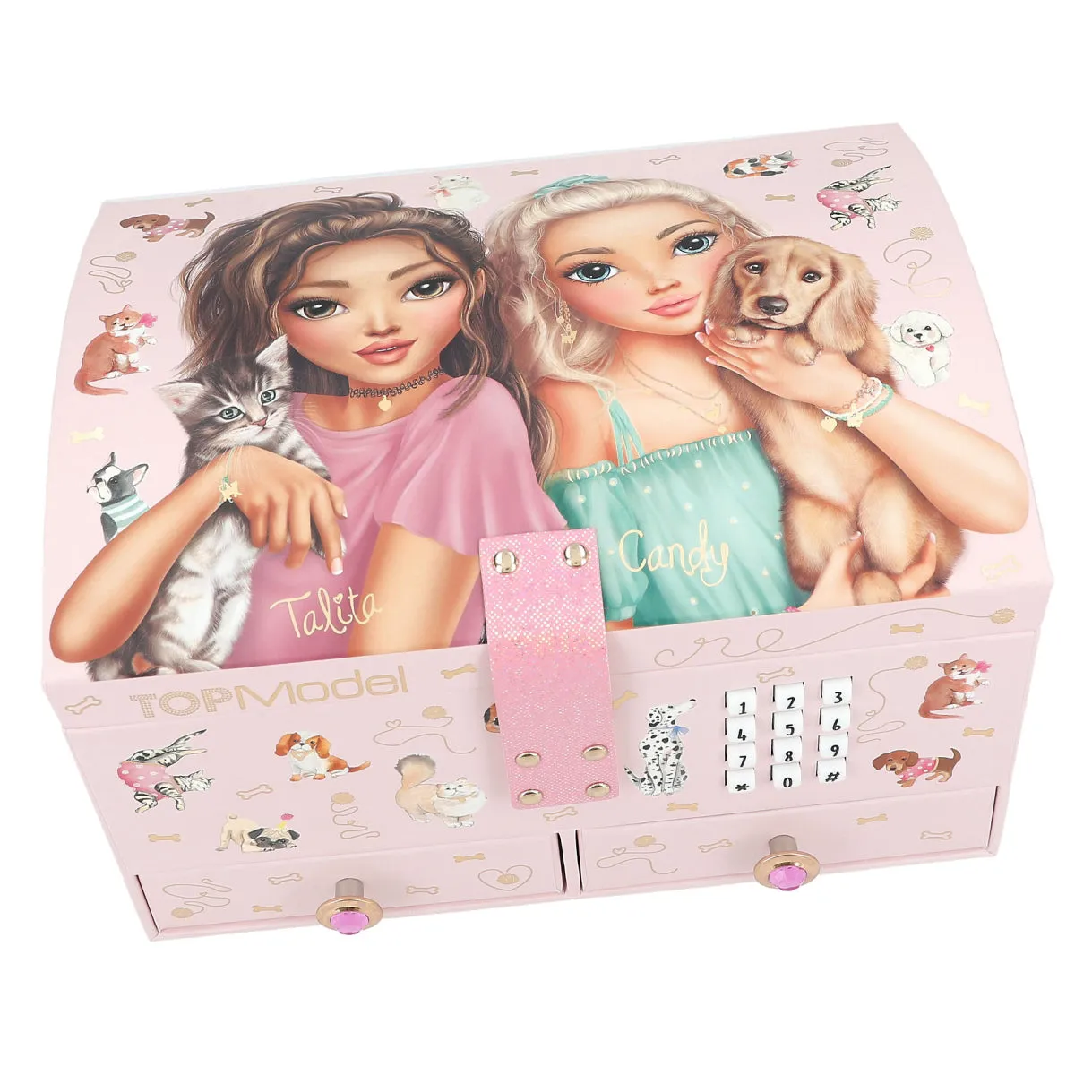 Depesche Topmodel Big Jewellery Box with Code and Sound