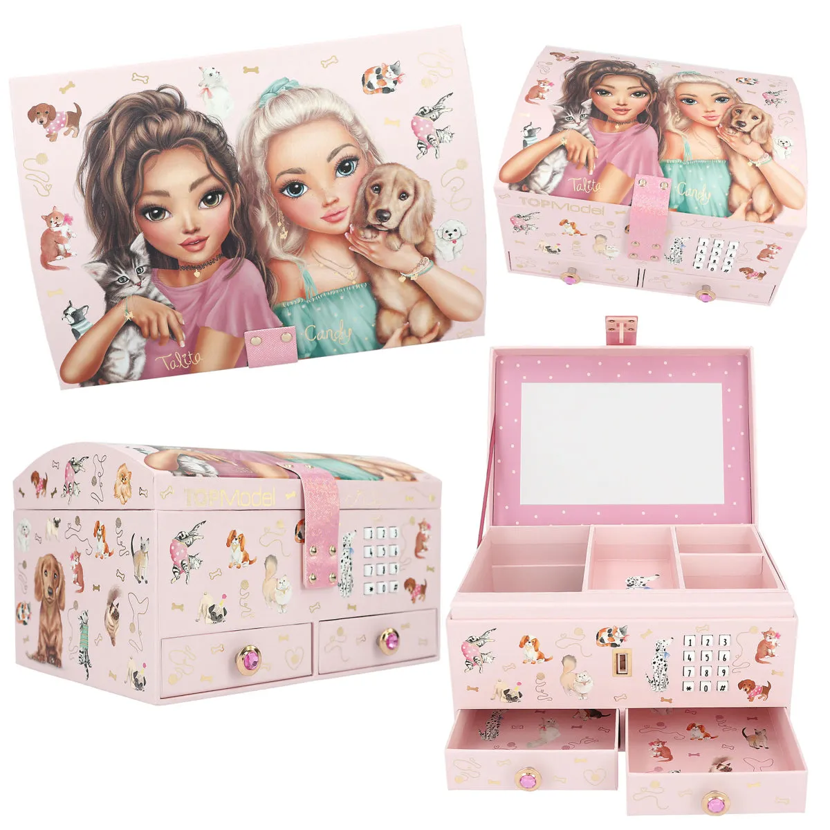 Depesche Topmodel Big Jewellery Box with Code and Sound