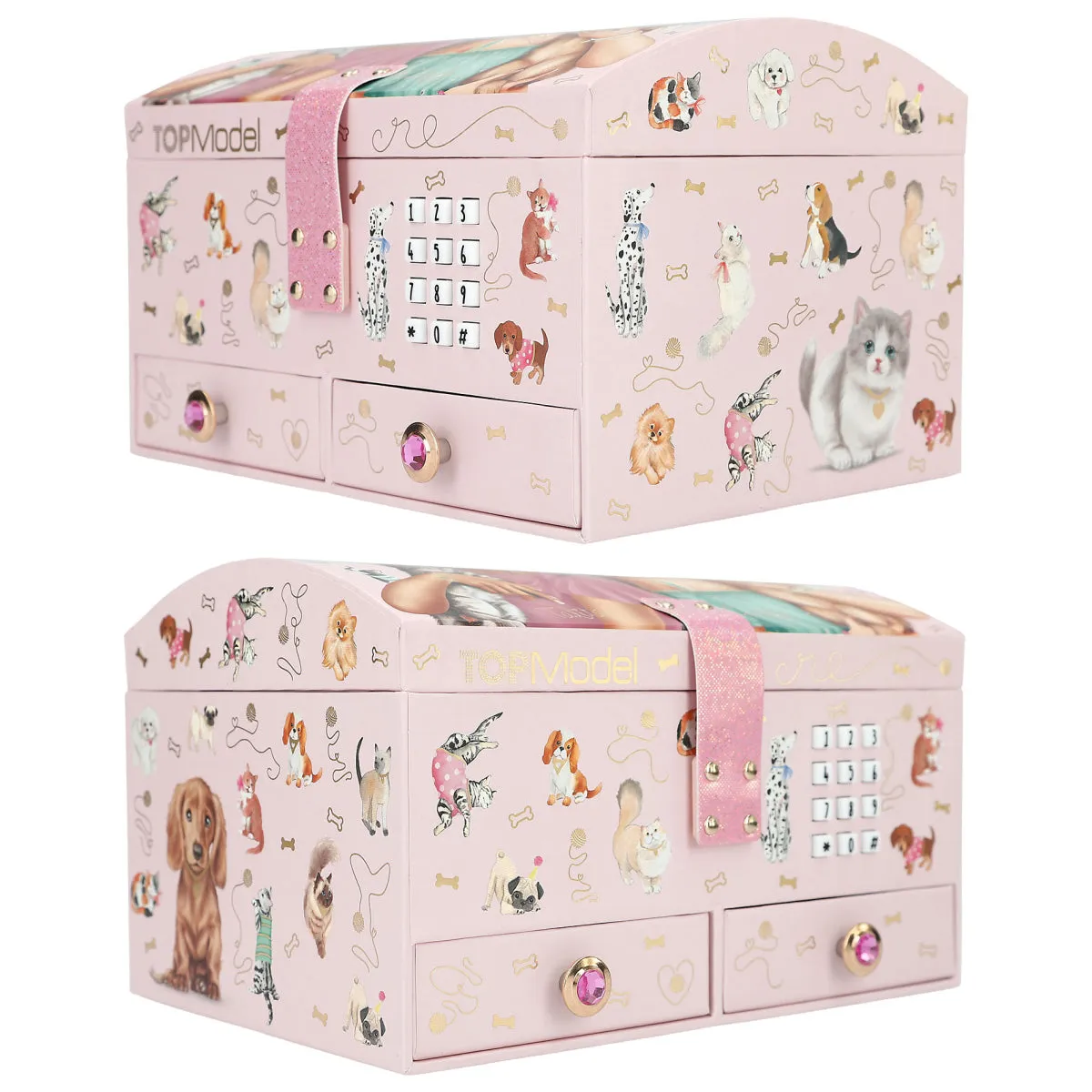 Depesche Topmodel Big Jewellery Box with Code and Sound