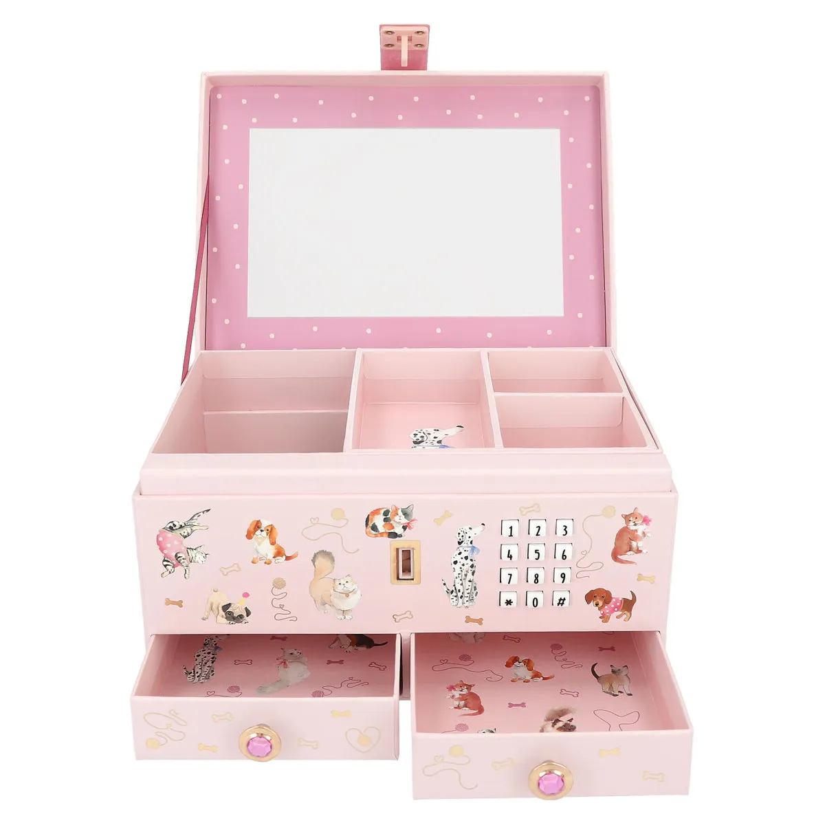Depesche Topmodel Big Jewellery Box with Code and Sound