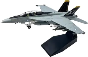 Die Cast Plane 1/100 Scale F-18 F18 VF03 for Strike Fighter Toy Jet Aircraft Metal Military Diecast Plane Model Finished Metal Airplane(F-18(I) VFA-103)