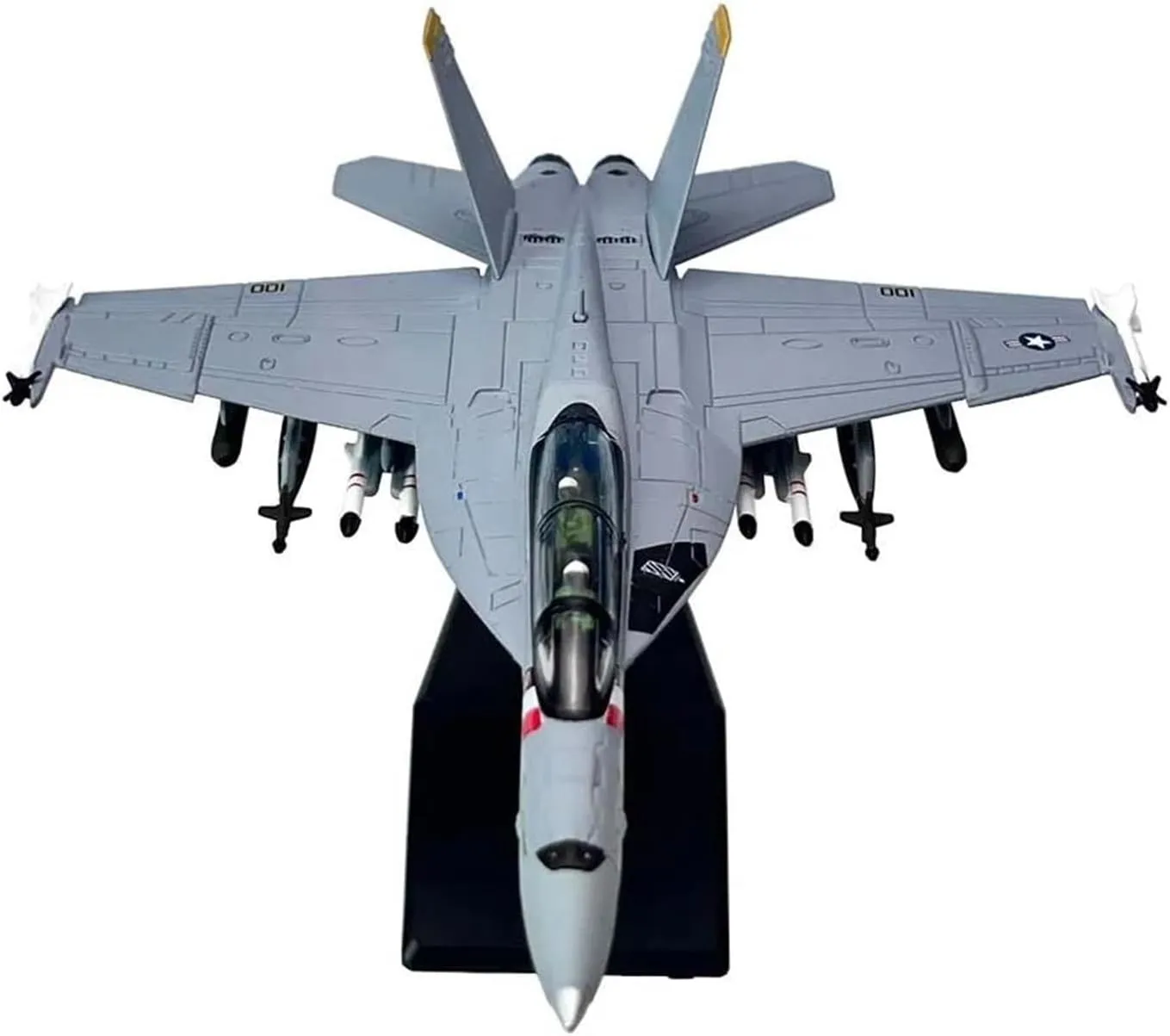 Die Cast Plane 1/100 Scale F-18 F18 VF03 for Strike Fighter Toy Jet Aircraft Metal Military Diecast Plane Model Finished Metal Airplane(F-18(I) VFA-103)