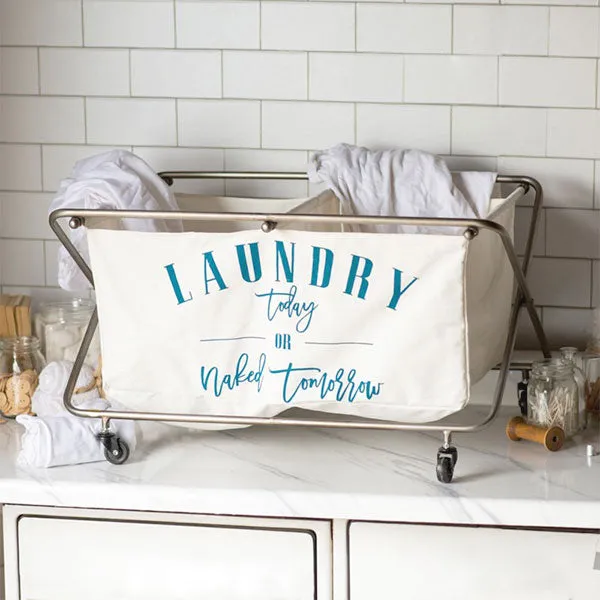 Divided Laundry Bin