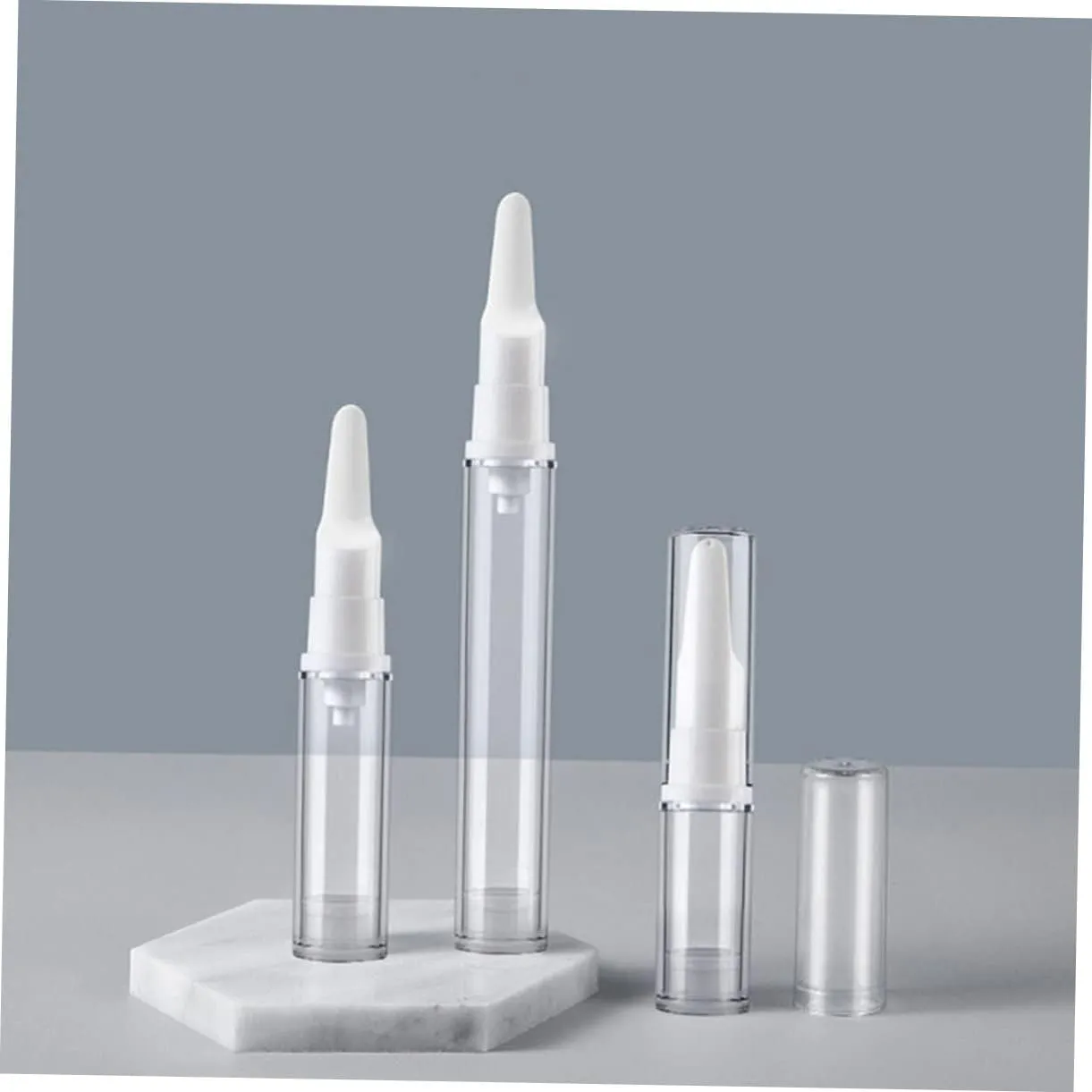 DOITOOL Travel Essential 8PCS Eye Cream Vacuum Bottles Leakproof Cosmetic Containers