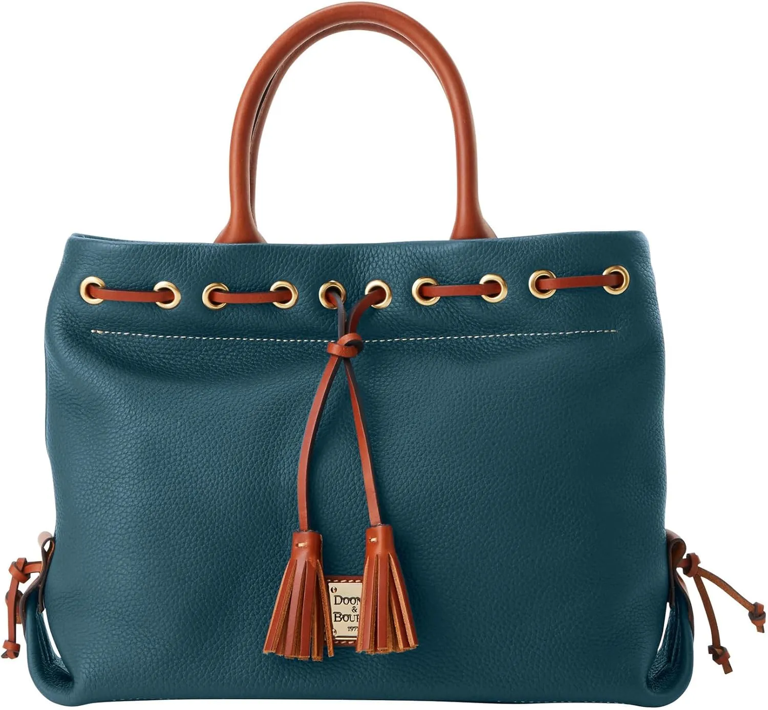 Dooney & Bourke Handbag, Pebble Grain Tassel Tote