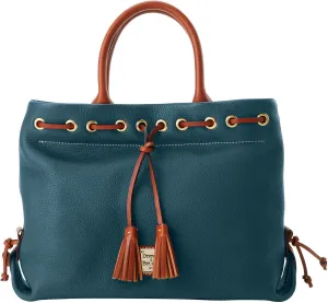 Dooney & Bourke Handbag, Pebble Grain Tassel Tote