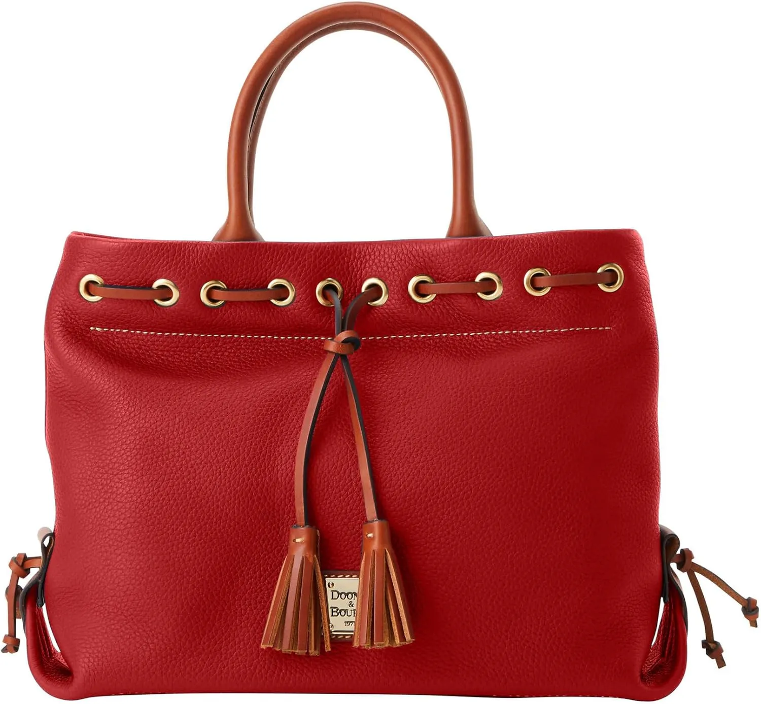 Dooney & Bourke Handbag, Pebble Grain Tassel Tote