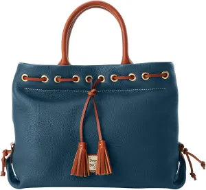 Dooney & Bourke Handbag, Pebble Grain Tassel Tote