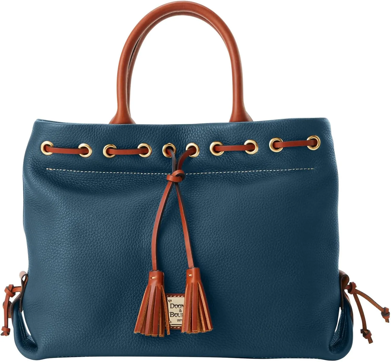 Dooney & Bourke Handbag, Pebble Grain Tassel Tote