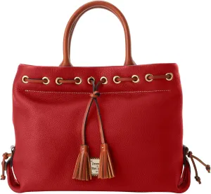 Dooney & Bourke Handbag, Pebble Grain Tassel Tote