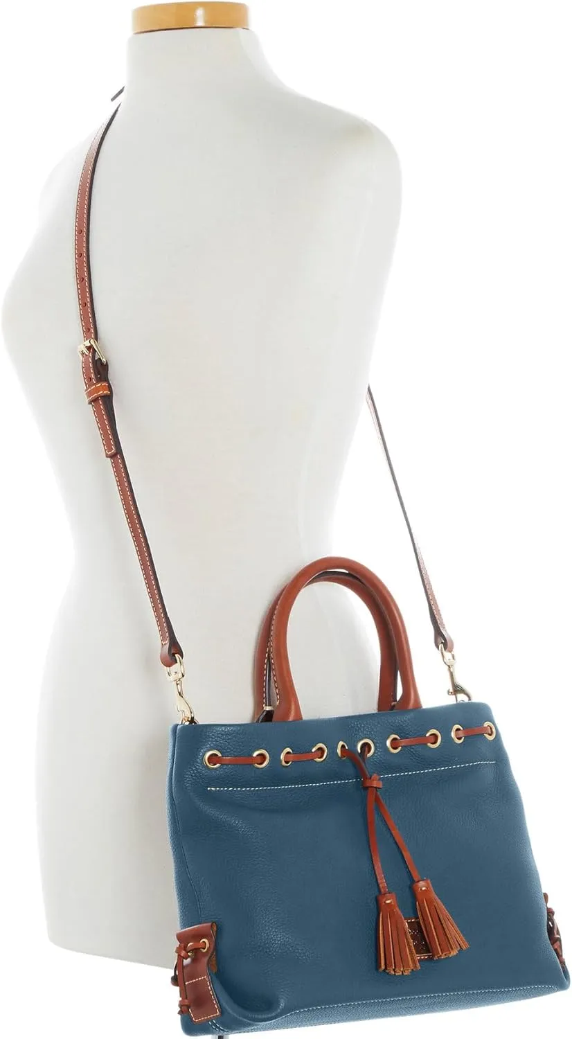 Dooney & Bourke Handbag, Pebble Grain Tassel Tote