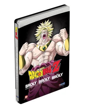 Dragon Ball Z: Broly Triple Feature (Broly / Broly Second Coming / Bio-Broly) (Steelbook Packaging) [DVD]