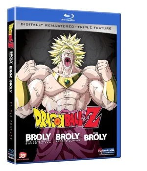 Dragon Ball Z: Broly Triple Feature (Broly/Broly Second Coming/Bio-Broly) [Blu-ray]
