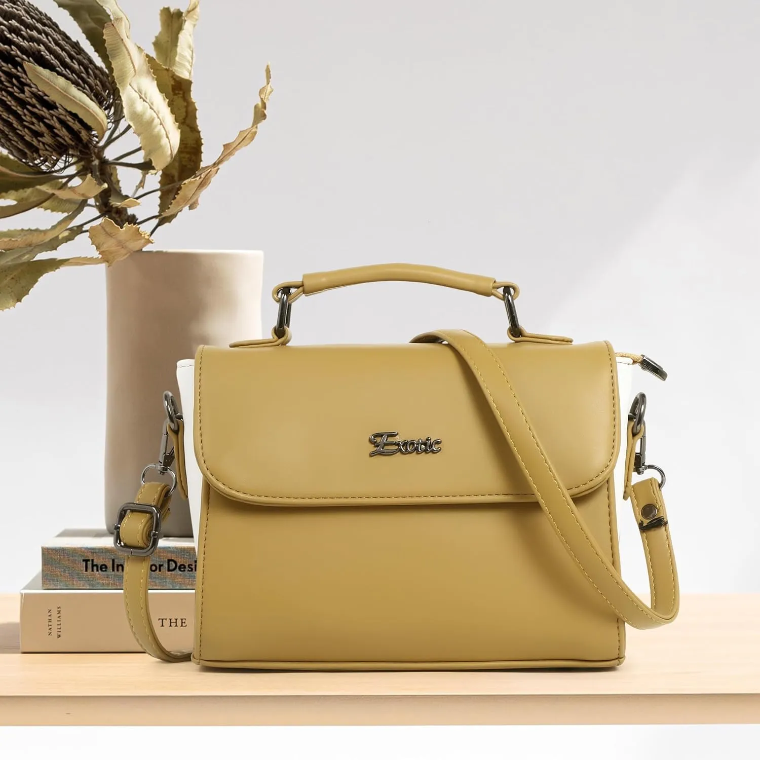 Dualtone Hand-Held & Sling Bag for Girls/Women