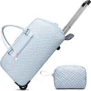 Duffle Bag for Travel, Weekender Bag with Shoe Compartment, Carry On Overnight Bag for Women with Toiletry Bag, Gym Bag with Wet Pocket, Hospital Bags for Labor and Delivery Beige