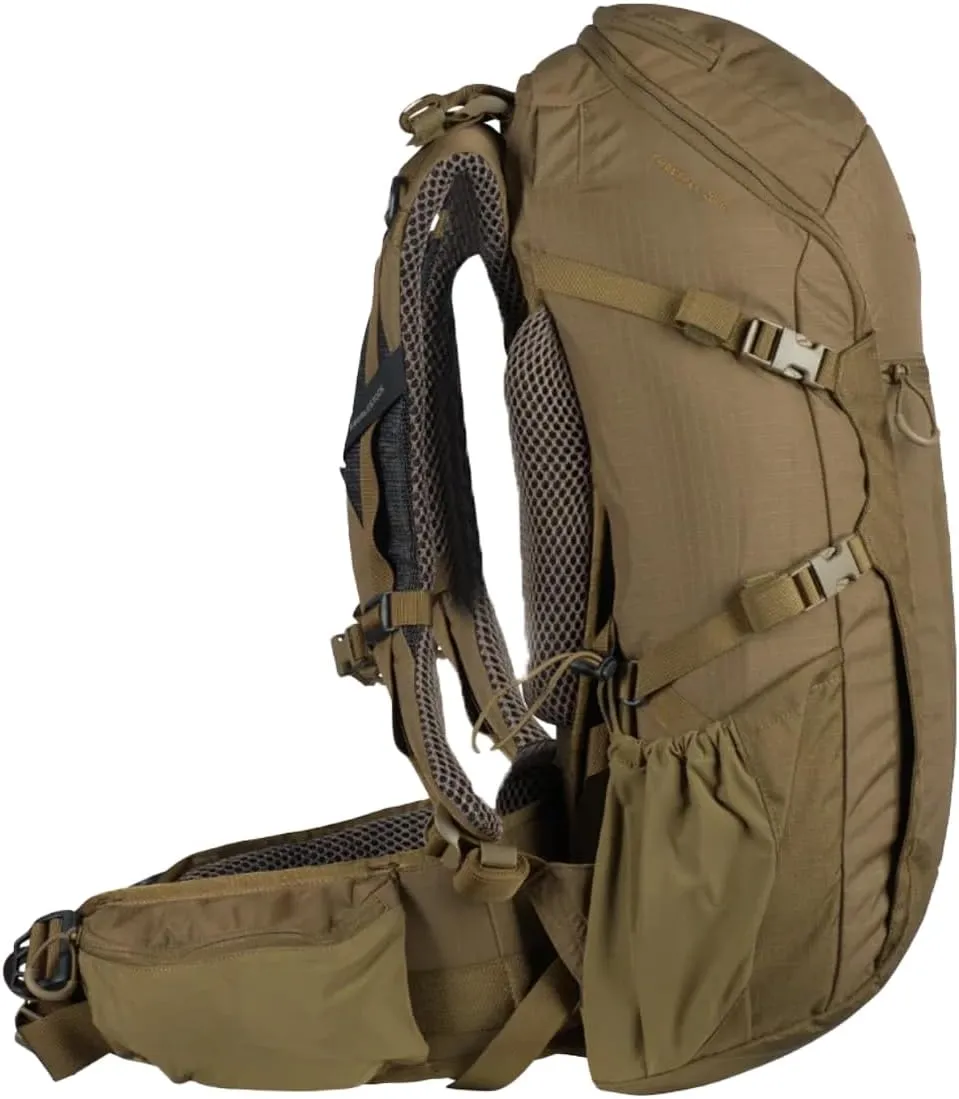 Eberlestock Freefall 2000 Pack, Tactical Backpack for Missions and Law Enforcement, Heavy Duty Outdoor Bag, 32L Volume, Black