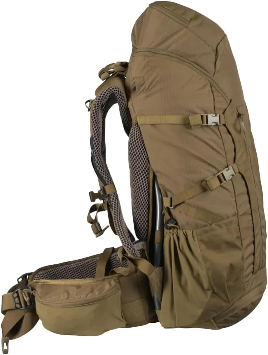 Eberlestock Freefall 3000 Pack, Tactical Backpack for Missions and Law Enforcement, Heavy Duty Outdoor Bag, 46L Volume, Gray