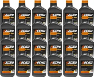 Echo 24PK Oil 6.4 oz Bottles 2 Cycle Mix for 2.5 Gallon - Power Blend 6450025