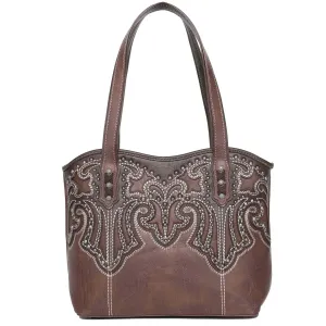 Embroidered Shoulder Bag