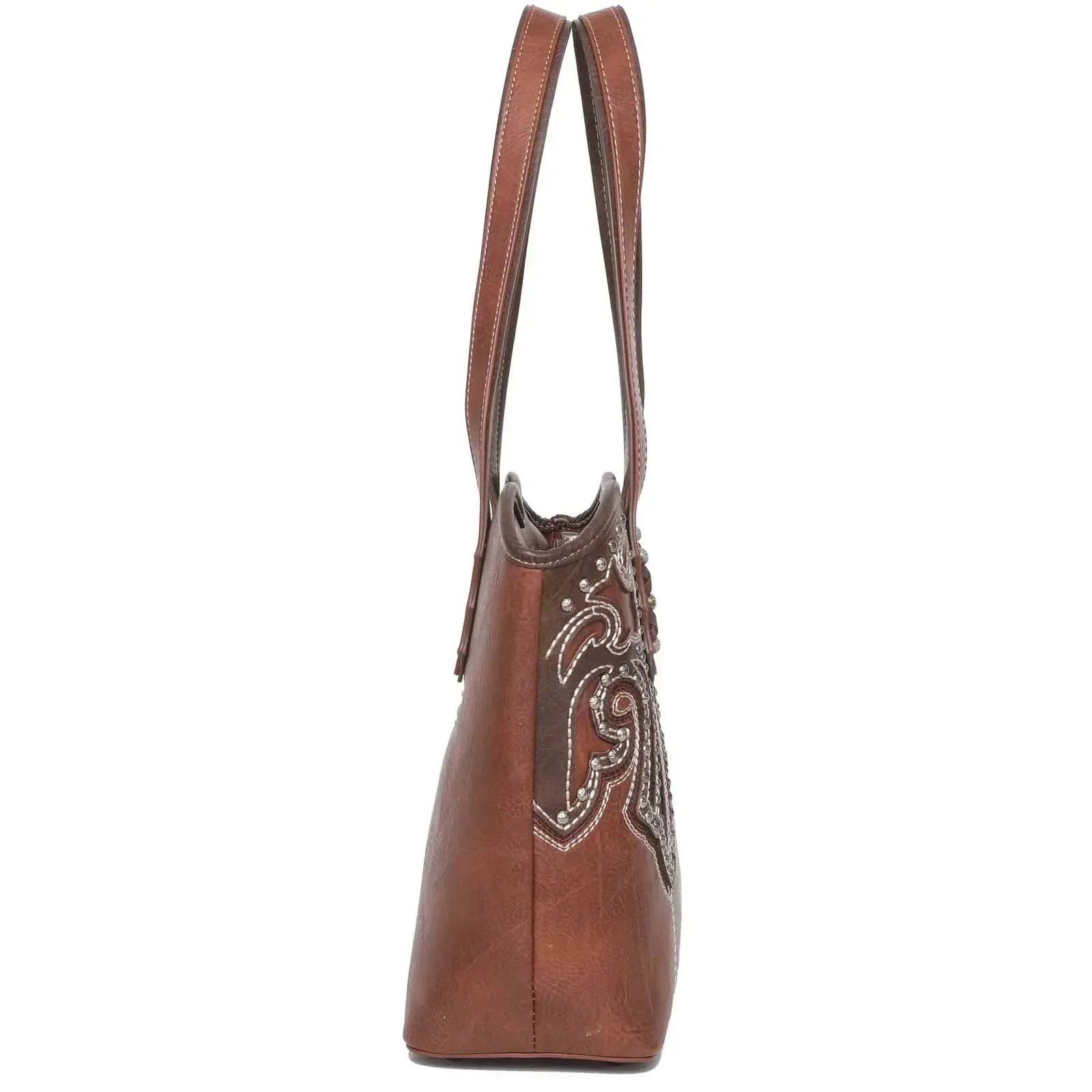Embroidered Shoulder Bag