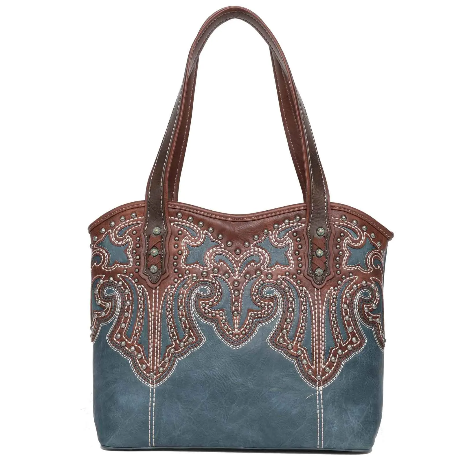 Embroidered Shoulder Bag
