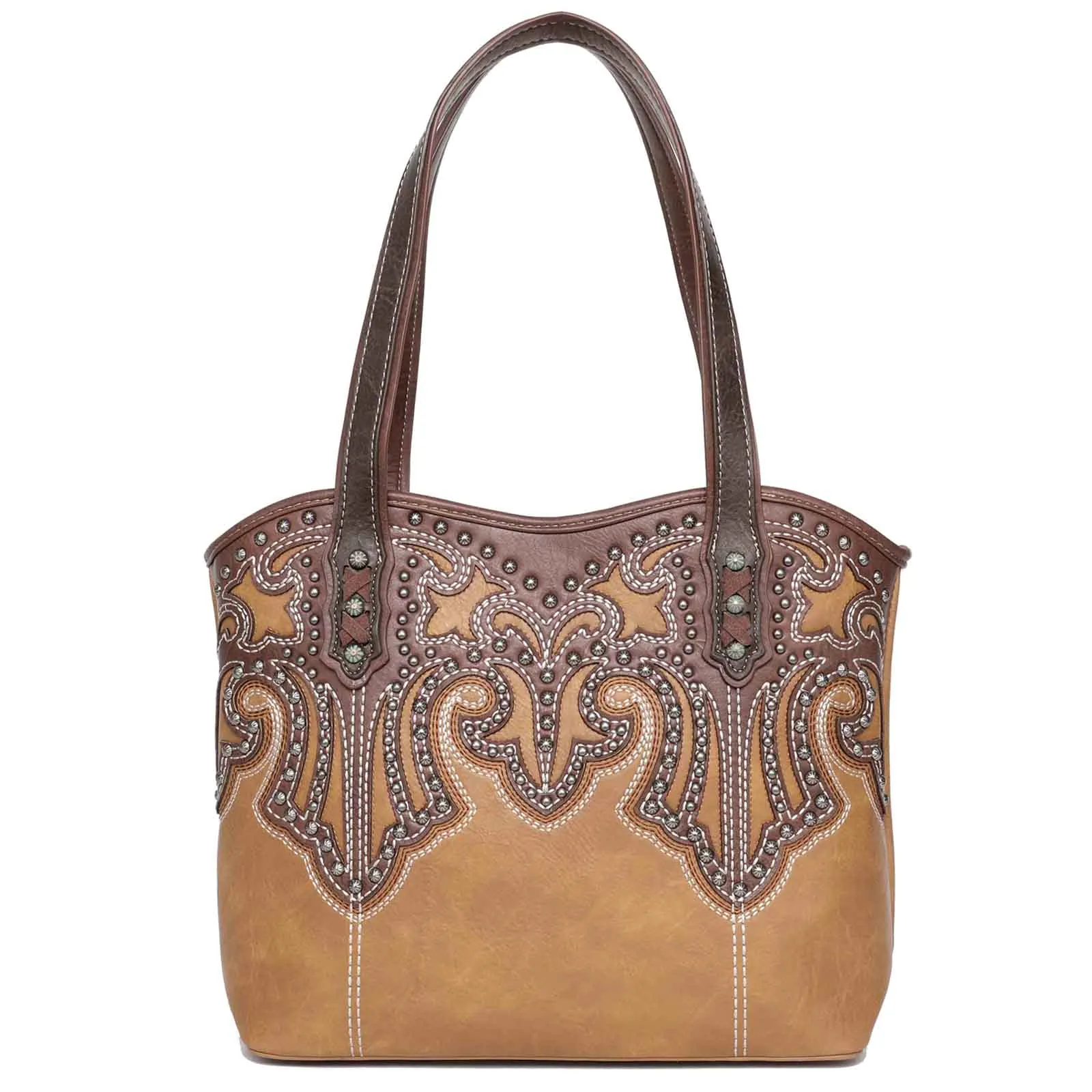 Embroidered Shoulder Bag