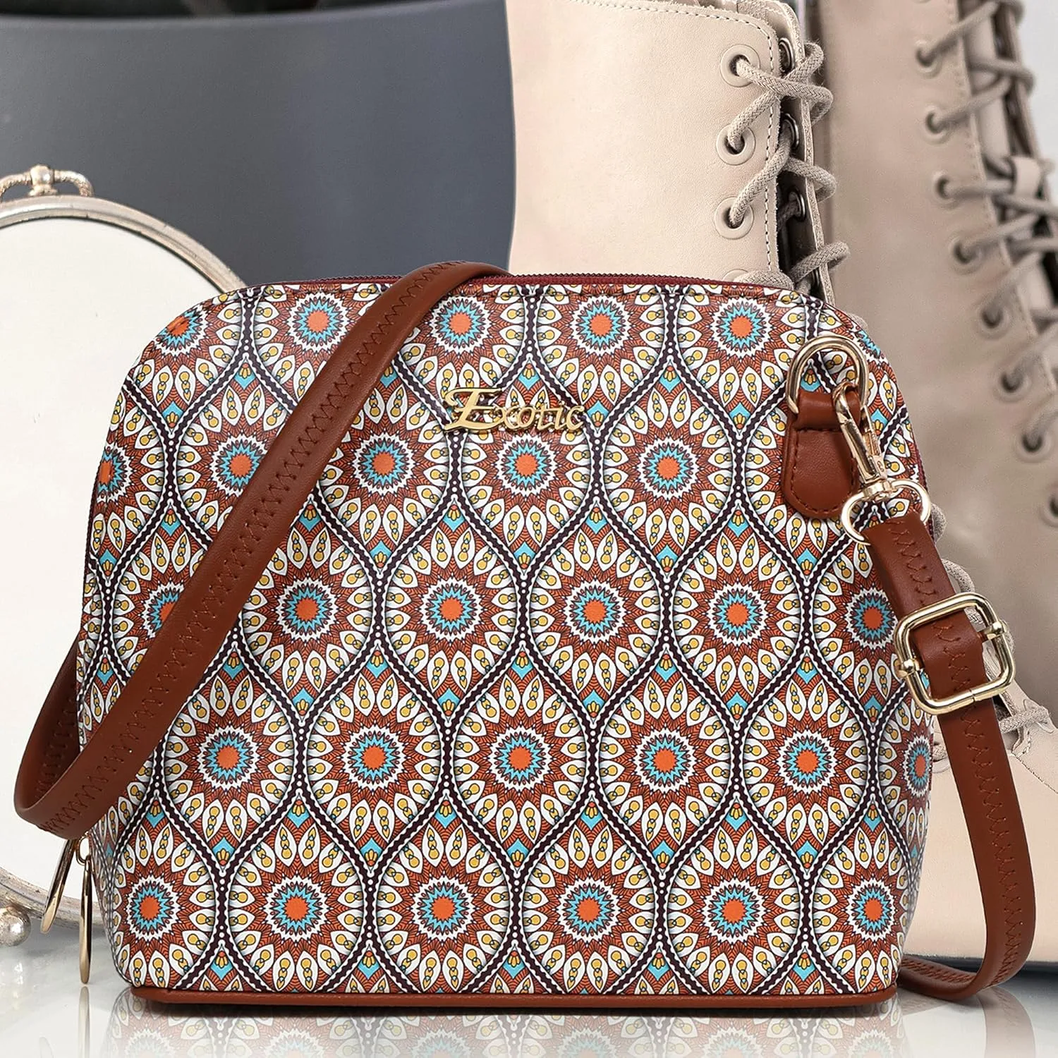 ethinic pattern Cross Body Sling Bag for Girls/Women