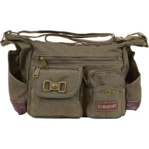 Eurosport Canvas Messenger Bag B420 Multi Pockets Adjustable Strap