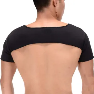 EXCEART Double Shoulder Support Shoulder Wrap Protector Shoulder Strap Brace for Outdoor Hiking Lifting Sports (Size)