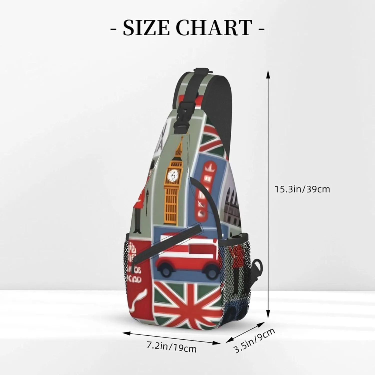 Explosion Firework 3d Unisex Crossbody Backpack Travel Hiking Casual Chest Bags Lightweight Fashion