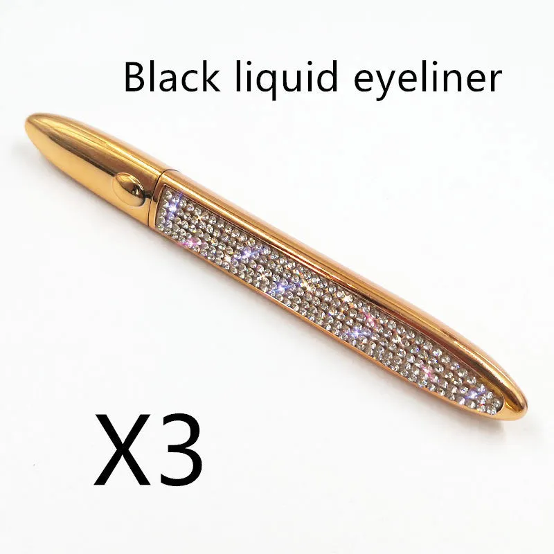 False Eyelashes, Self-adhesive Multicolor Eyeliner