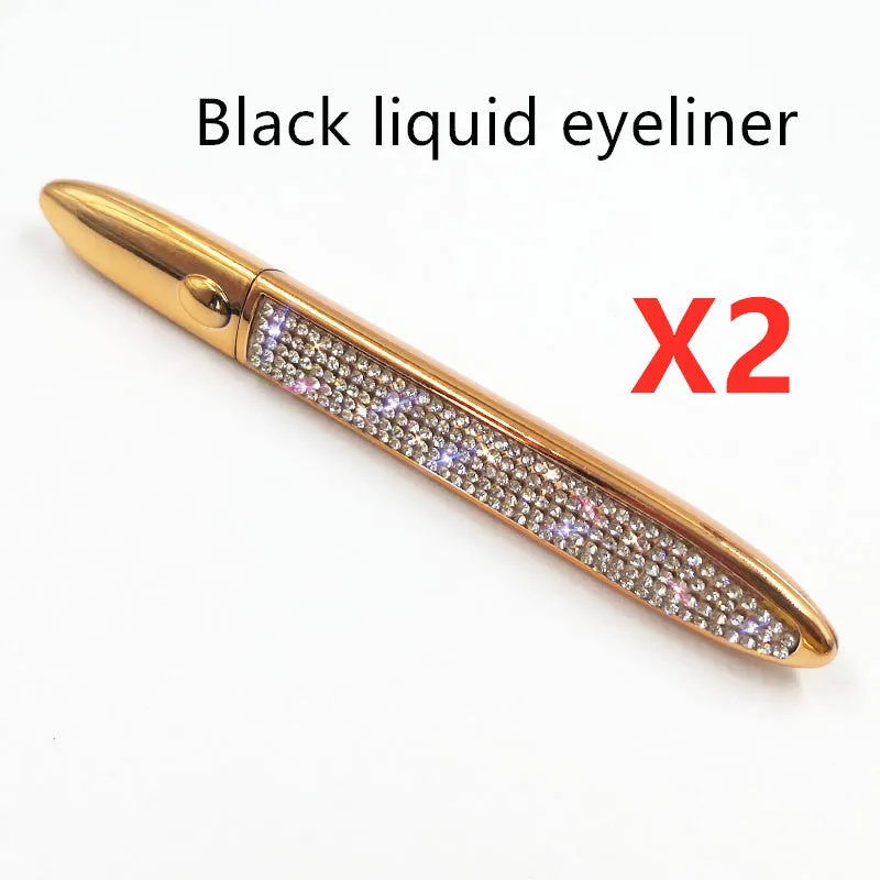 False Eyelashes, Self-adhesive Multicolor Eyeliner