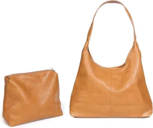 Fashion Women's Tote Bag with Smaller Inner Bag - Pockets, Fixed Length Strap for Hand or Shoulder Carry