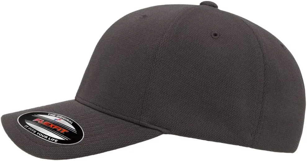 Flexfit 6597 Men's Cool & Dry Performance Sport Hat Bundle with THP Cap Catcher