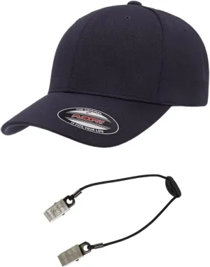 Flexfit 6597 Men's Cool & Dry Performance Sport Hat Bundle with THP Cap Catcher