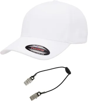 Flexfit 6597 Men's Cool & Dry Performance Sport Hat Bundle with THP Cap Catcher