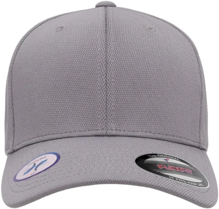 Flexfit 6597 Men's Cool & Dry Performance Sport Hat Bundle with THP Cap Catcher