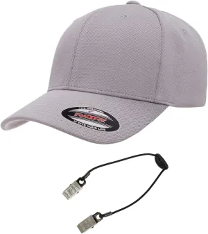 Flexfit 6597 Men's Cool & Dry Performance Sport Hat Bundle with THP Cap Catcher