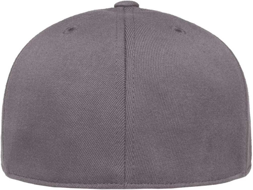 Flexfit Premium 210 Flatbill Fitted Baseball Hat Bundle with THP Cap Catcher