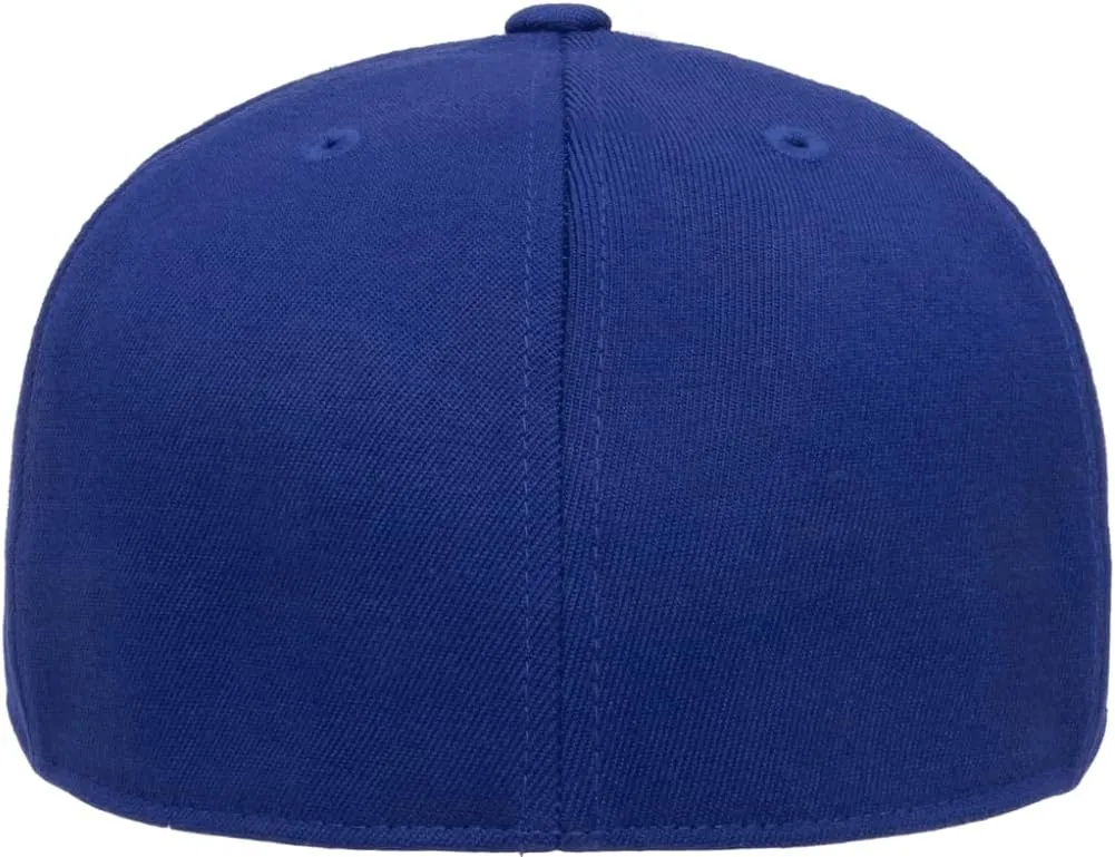 Flexfit Premium 210 Flatbill Fitted Baseball Hat Bundle with THP Cap Catcher