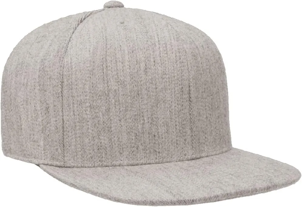 Flexfit Premium 210 Flatbill Fitted Baseball Hat Bundle with THP Cap Catcher